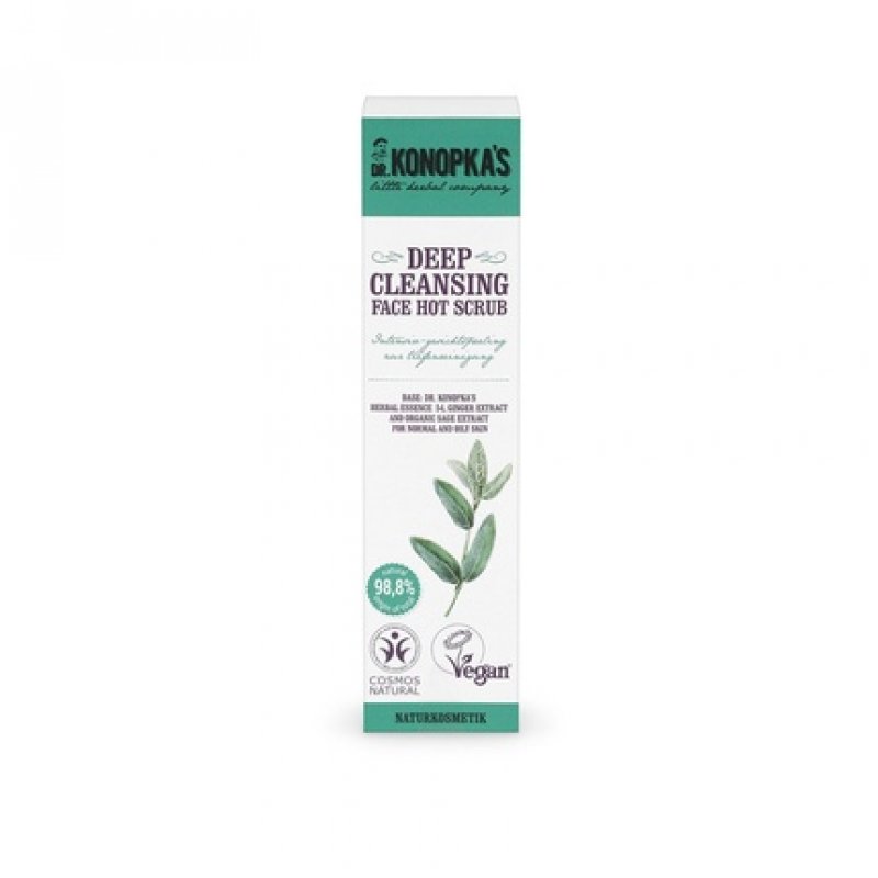 Dr. Konopka's Deep Cleansing Face Hot Scrub 75ml