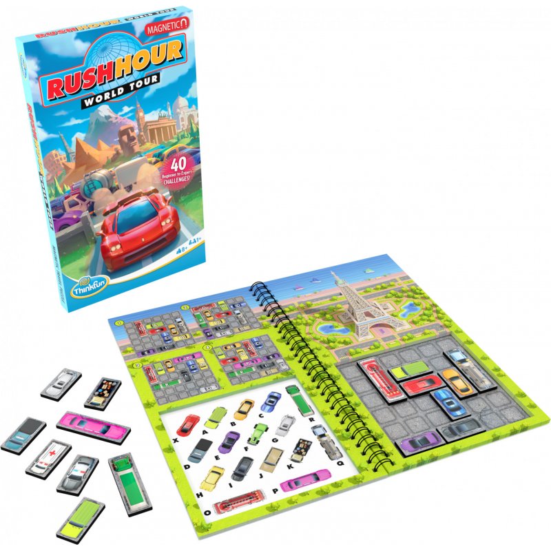 ThinkFun Rush Hour Magnetic Puzzle magnétique