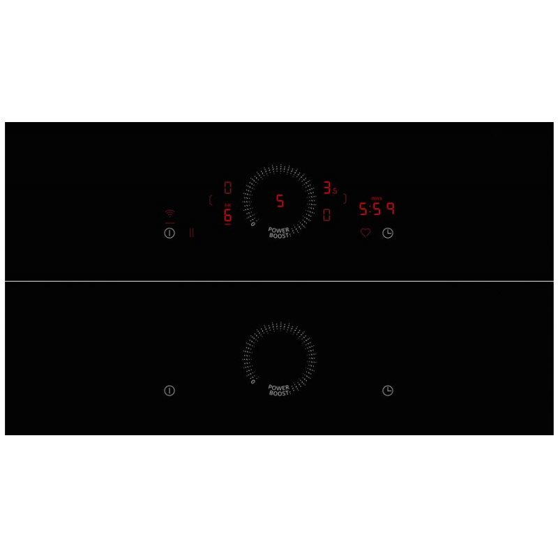 Neff V58NHQ4L0 hob Black Built-in 80 cm Zone induction hob 4 zone(s)