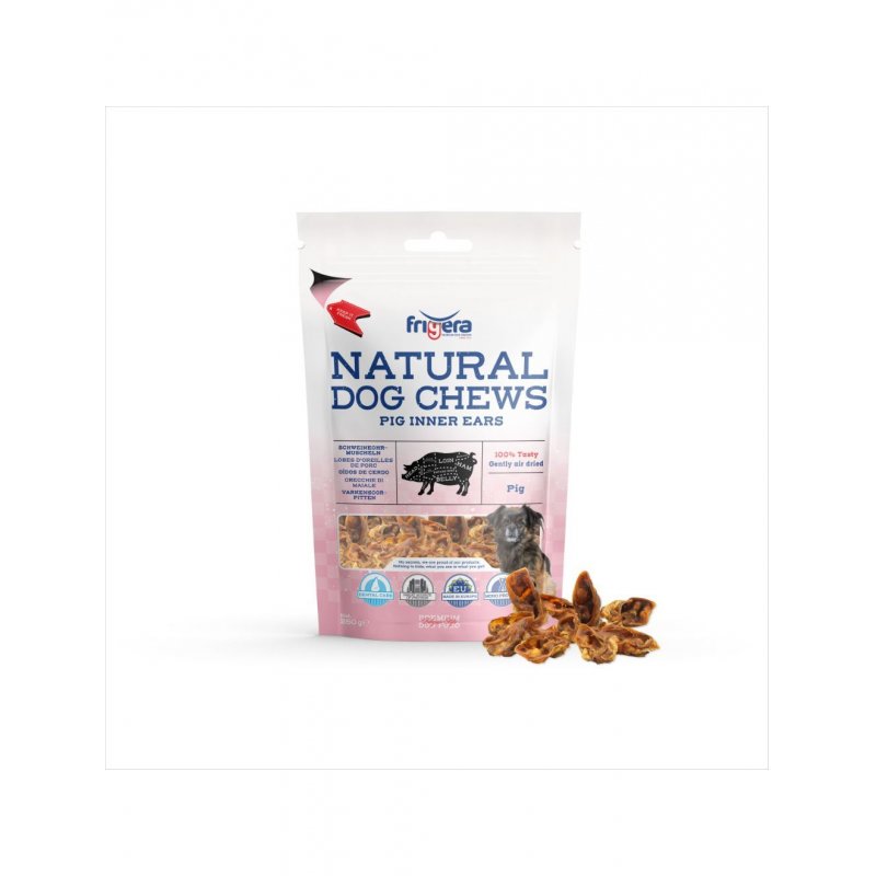 Frigera - Natural Dog Chews inner pig ears 250gr - (402285851842)