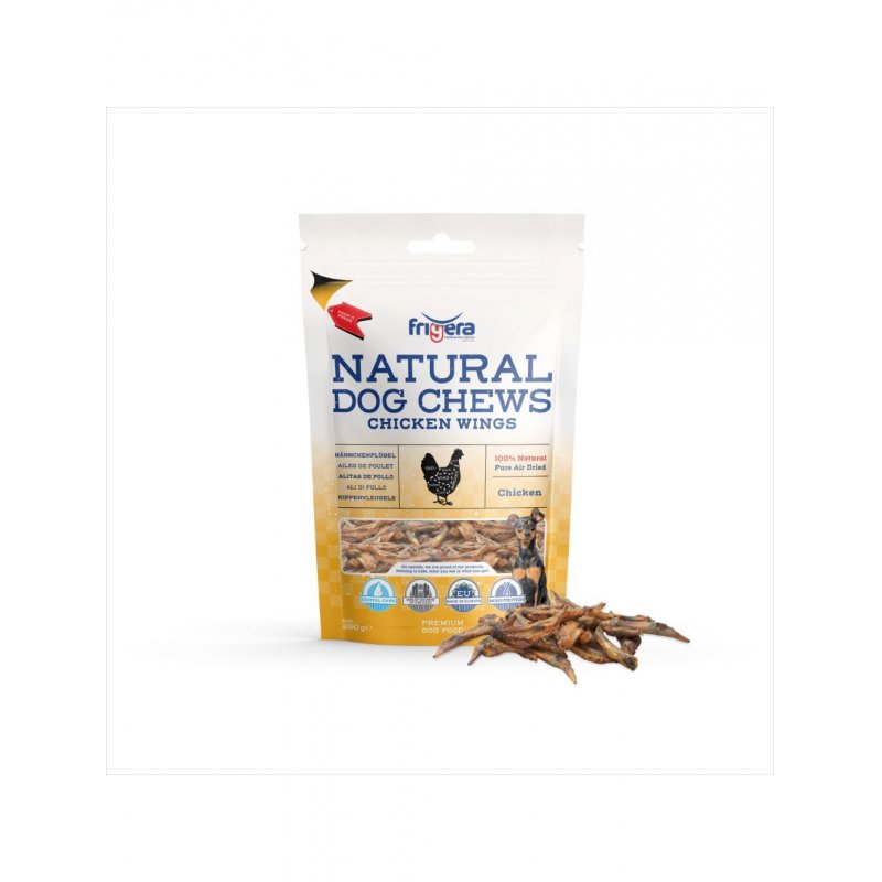Frigera -Natural Dog Chews Chicken wings 250gr - (402285851774)