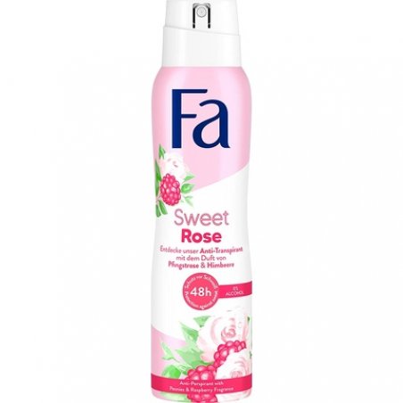 Fa Anti-Transpirant Deodorant Spray Sweet Rose 150ml
