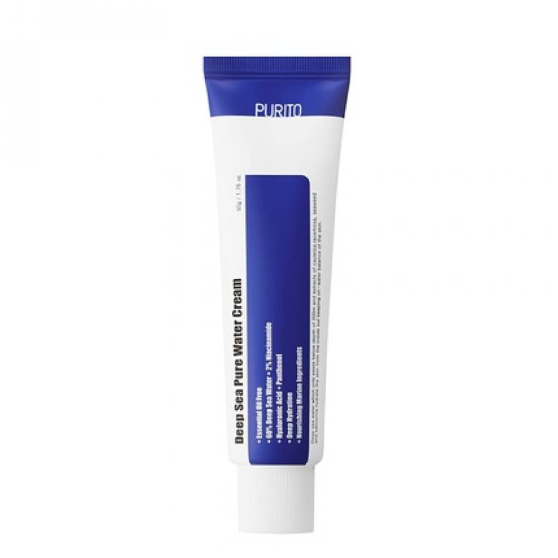 PURITO Essential Oil-Free Deep Sea Pure Water Cream 50g 1.7fl.oz - Moisturizing Face Cream