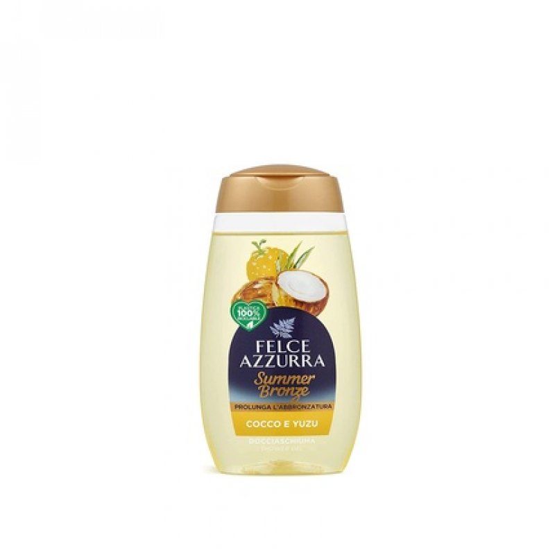 Felce Azzurra Summer Bronze Cocco & Yuzu Shower Gel 250ml