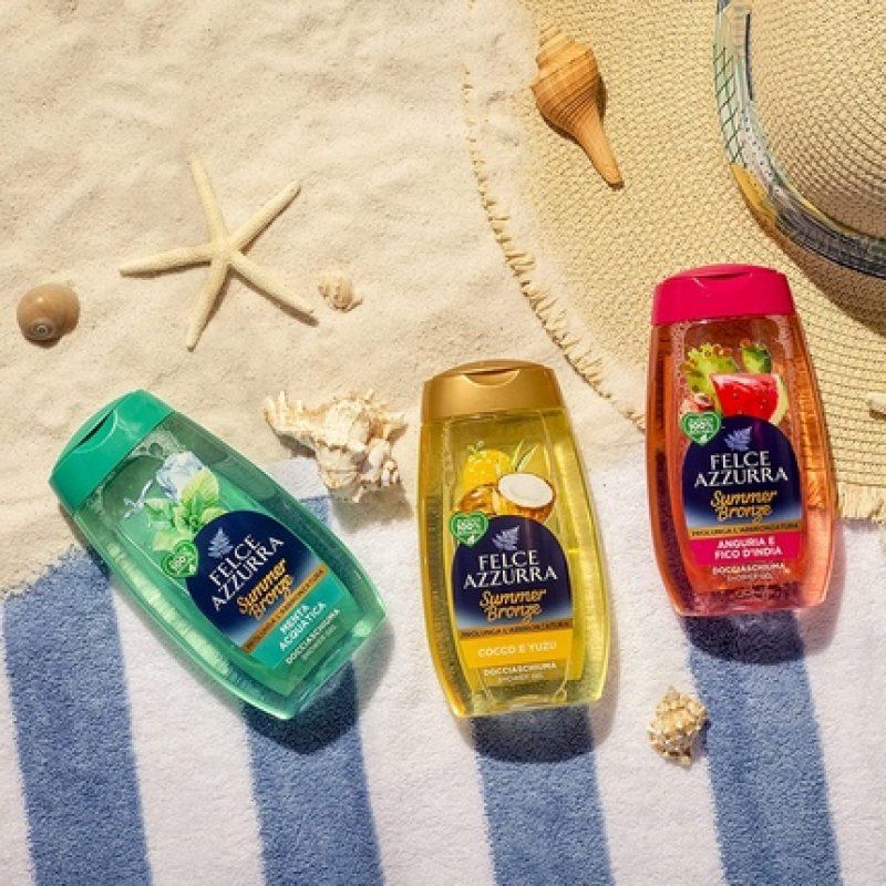 Felce Azzurra Summer Bronze Cocco & Yuzu Shower Gel 250ml