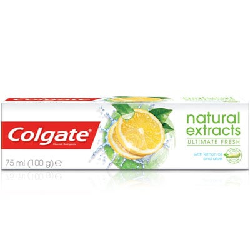 Colgate Natural Extracts Ultimate Fresh Lemon Toothpaste 75ml