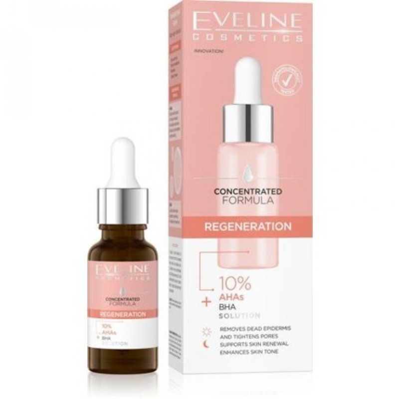 Eveline Concentrated Formula Regenerating Serum for Face and Neck 18ml