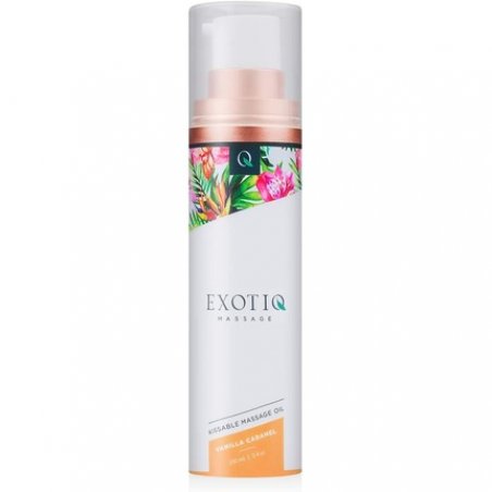 Exotiq Kissable Massage Oil Vanilla Caramel 100ml