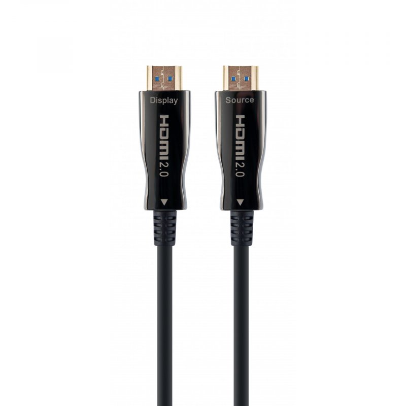 Gembird CCBP-HDMID-AOC-20M HDMI cable HDMI Type A (Standard) Black