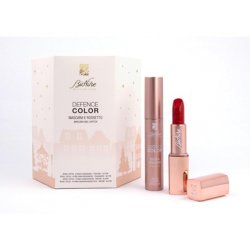 BioNike Women's Gift Set Defence Color - Creamy Velvet Lipstick Ultra Comfort No. 110 Rouge 3.5ml and Mascara Extra