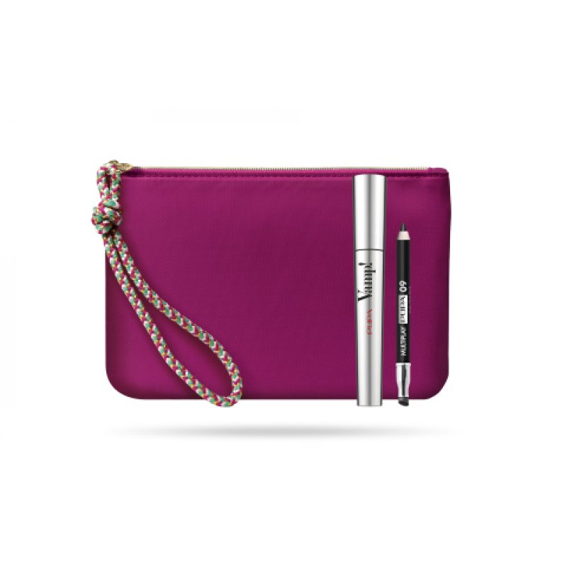 PUPA Milano Kit Vamp! Mascara & Mini Multiplay Multiplay 09 Deep Black 0.8g /Vamp! 100 extra Black 9ml