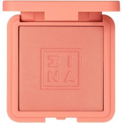 3INA Makeup The Blush 212 Coral Powder Blush Natural Silky Finish Luminous Pressed Mineral Powder Cheek Blush