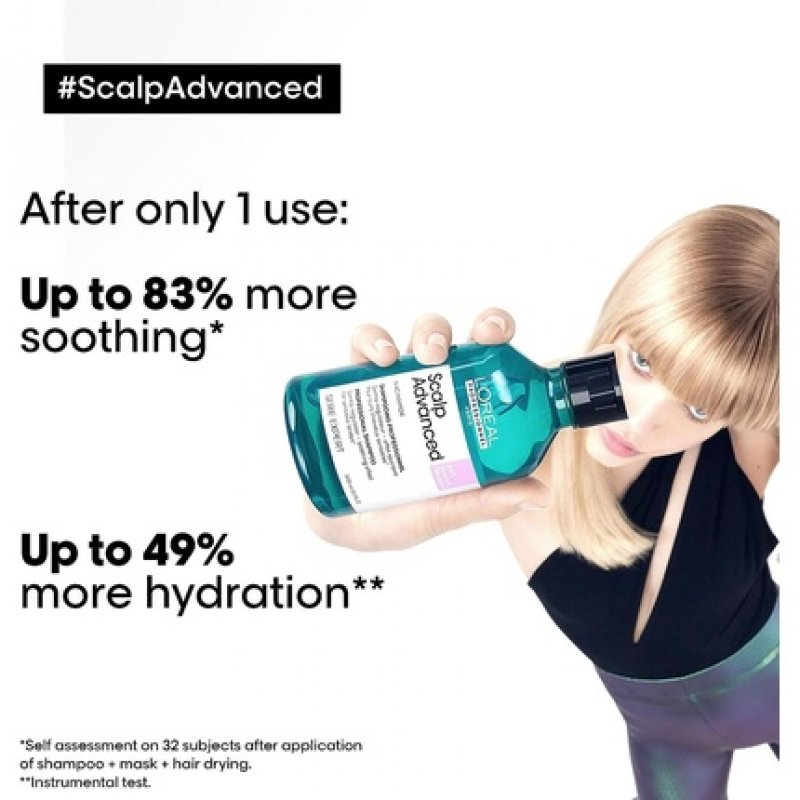 L'OrealScalp Advanced Discomfort Shampoo 300ml