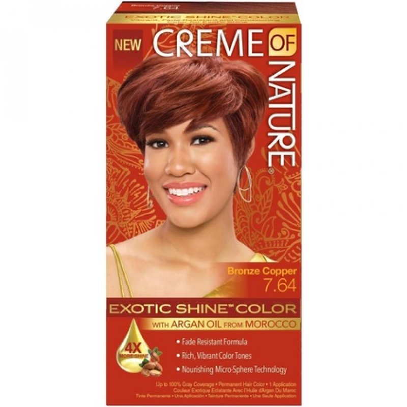 Creme of Nature Exotic Shine Gel Hair Color 7.64 Bronze