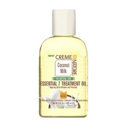 Creme Of Nature Coconut Milk Essential 7 Treatment Oil 4 Ounce 118ml