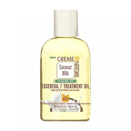 Creme Of Nature Coconut Milk Essential 7 Treatment Oil 4 Ounce 118ml