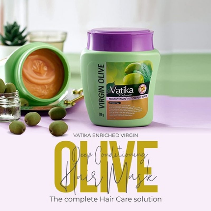 Dabur Vatika Naturals Olive Hair Mask 500g