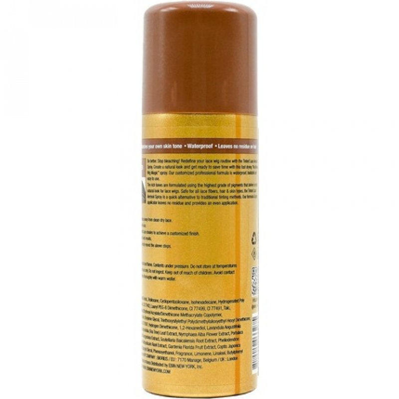 EBIN Tinted Lace Spray Dark Brown 80ml