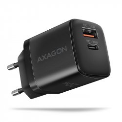 AXAGON ACU-PQ20 wall charger QC3.0/AFC/FCP PD type-C, 20 W - schwarz