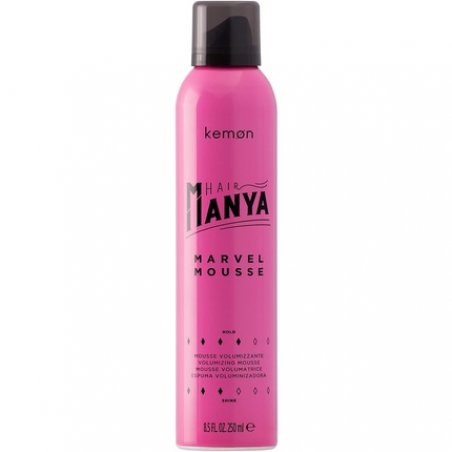 Kemon Hair Manya Marvel Mousse 250ml for Professional Hair Styling and Added Volume
