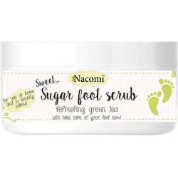Nacomi Refreshing Green Tea Sugar Foot Scrub 125g