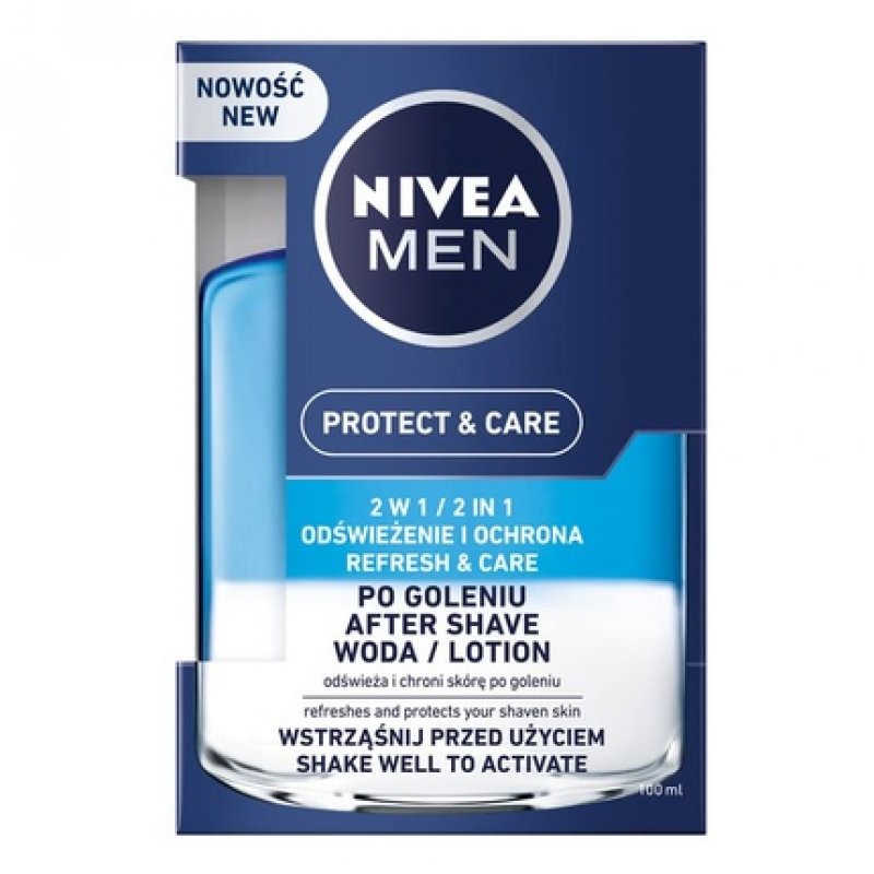 Nivea Men Protect & Care 2in1 Aftershave 100ml