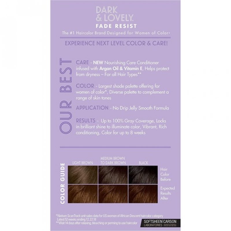 Dark & Lovely Color 391 Brown Cinnamon