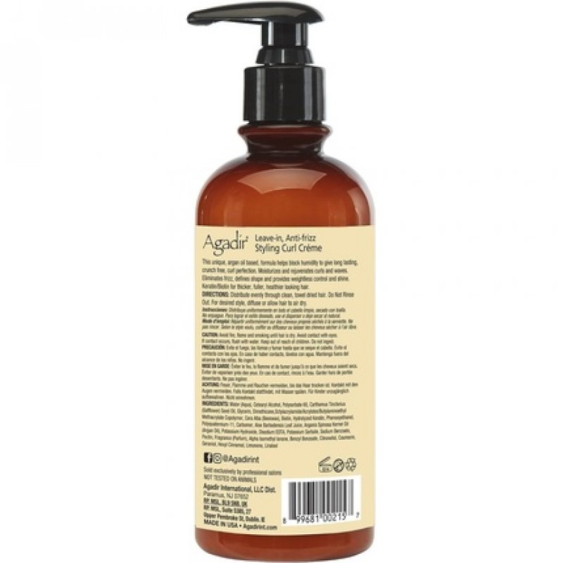 Agadir Argan Oil Curl Cream Non-Washout Formula 295.7ml