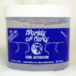 World of Curls Regular Gel Activator 32oz
