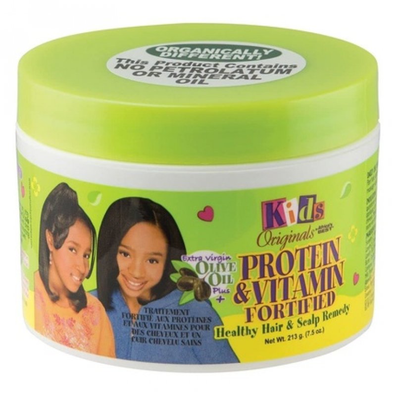 Originals by Africa's Best Kids Protein & Vitamin Fortified Healthy Hair & Scalp Remedy with Extra Virgin Olive Oil
