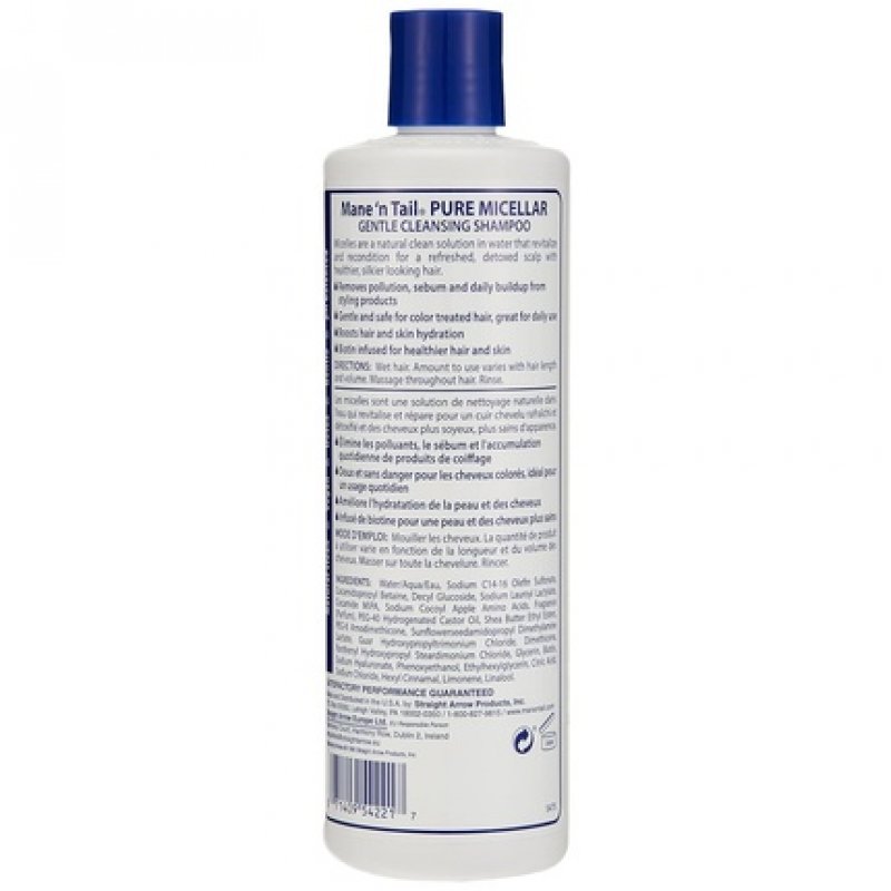 Mane 'n Tail Micellar Shampoo with Biotin Infused Coconut Oil 11.2 fl oz (331 ml)