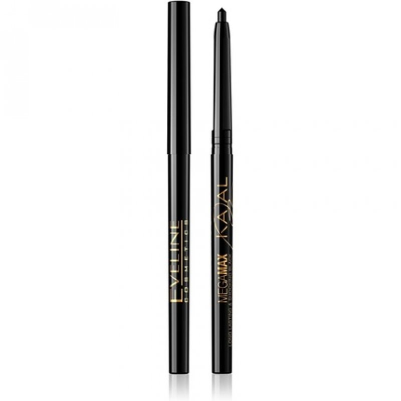 Eveline Mega Max Black Automatic Eye Kajal Pencil
