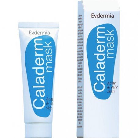 Caladerm Mask for Oily Skin Prone to Acne Smoothing and Regenerating Action Ideal for Blackheads and Blemishes