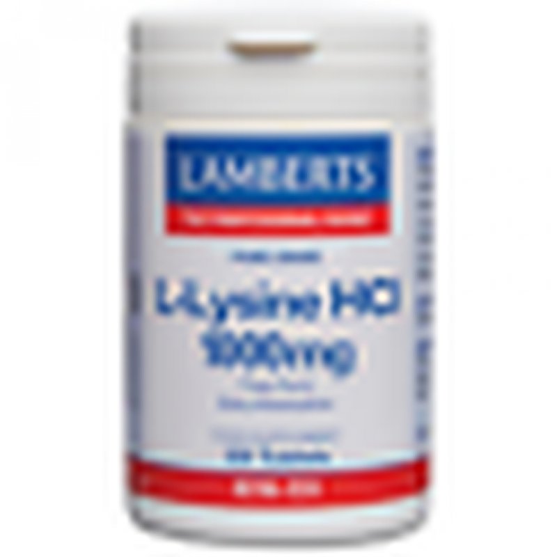 Lamberts L-Lysine HCI 1000mg 120 Capsules