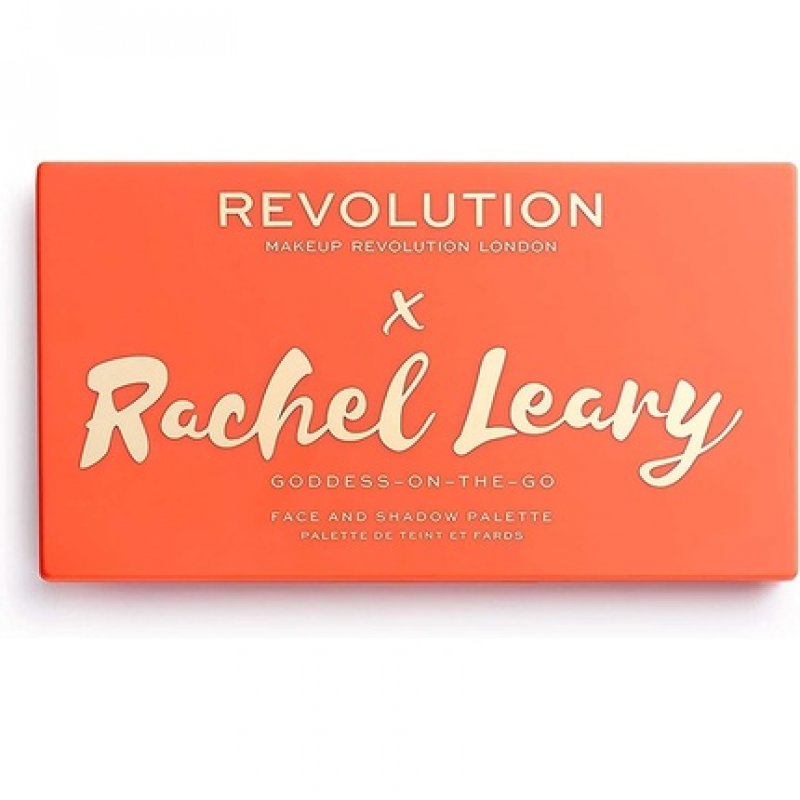 Revolution Rachel Leary Goddess-On-The-Go Makeup Palette 4x2.5g 9x1.2g