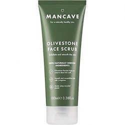 ManCave Olivestone Face Scrub for Men Exfoliates and Smoothes 100ml