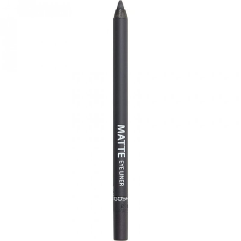 Gosh Matte Eyeliner In Cool Grey, Creamy Soft Texture For Easy Application, High
