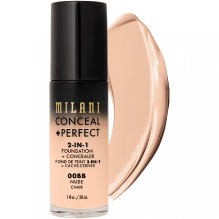 Milani Conceal and Perfect 2 in 1 Foundation Concealer Nude 30ml
