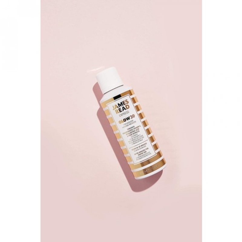 JAMES READ Glow20 Express Instant Tan Mousse for the Body Light to Medium Tone 200ml Brown