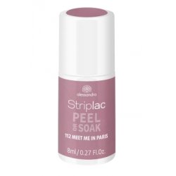 alessandro Striplac Peel or Soak Meet me in Paris vernis à ongles avec gel 8 ml Rose