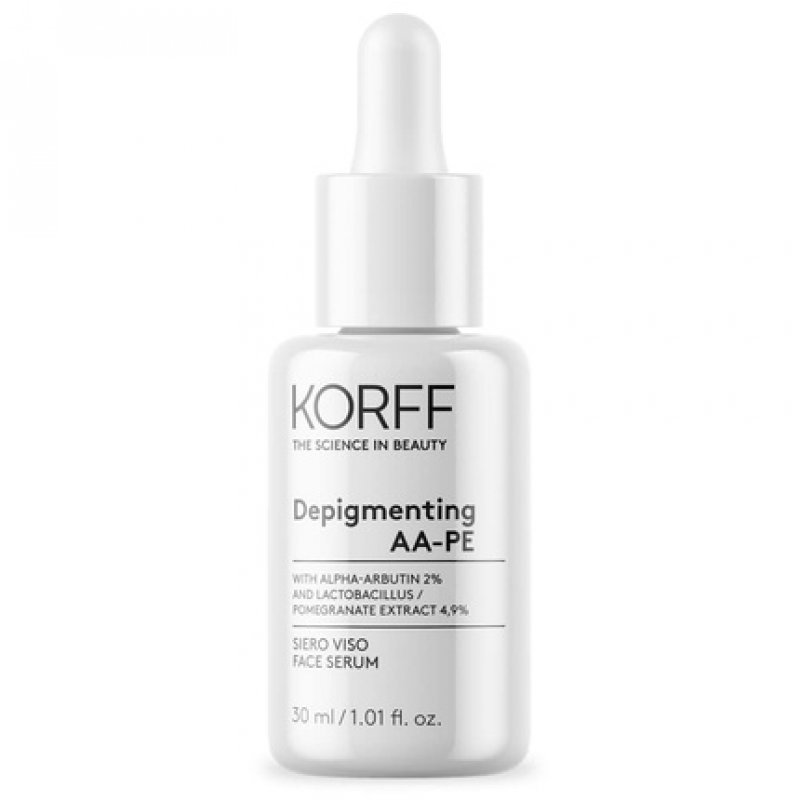 Korff Depigmenting AA-PE Face Serum for Hyperpigmentation Correction 30ml