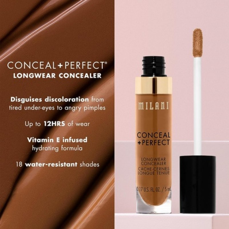 Milani Conceal Perfect Longwear Concealer 5g 125 Light Natural