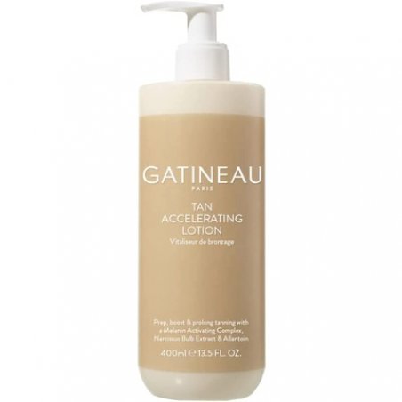 Gatineau Tan Accelerating Lotion Enhance Natural Tanning for Face & Body 400ml