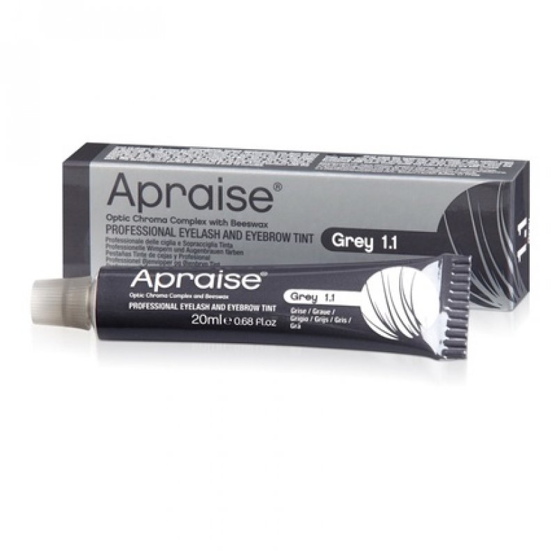 Apraise Professional Eyelash and Eyebrow Tinting Kit with Serum and Developer - Gift