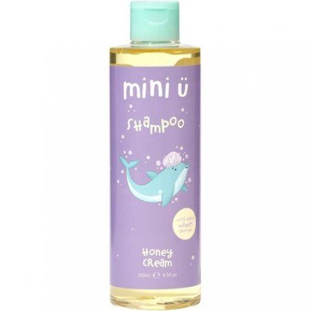 Mini U Honey Cream Shampoo Yellow for Children Naturally Derived and Made in the UK
