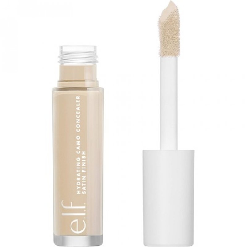 e.l.f. Hydrating Camo Concealer Lightweight Full Coverage Long Lasting 0.20 Fl Oz Light Ivory