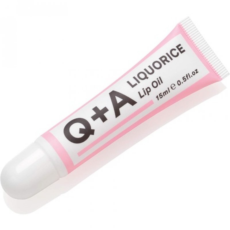 Q A Liquorice Lip Oil Hydrating Healing Plumping 15ml 0.5fl.oz