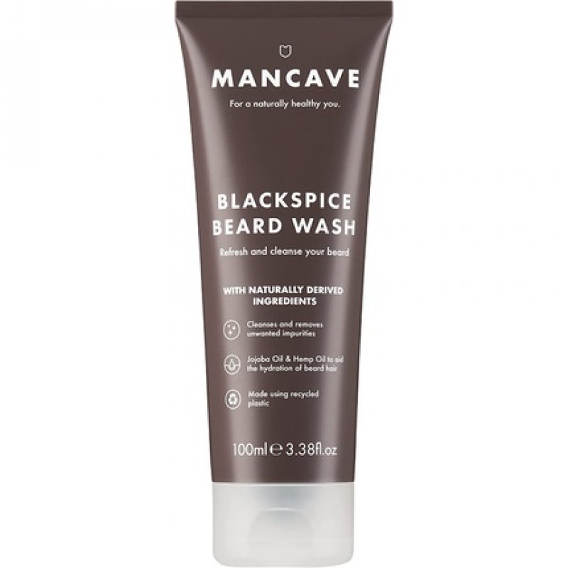 ManCave Blackspice Beard Wash 100ml