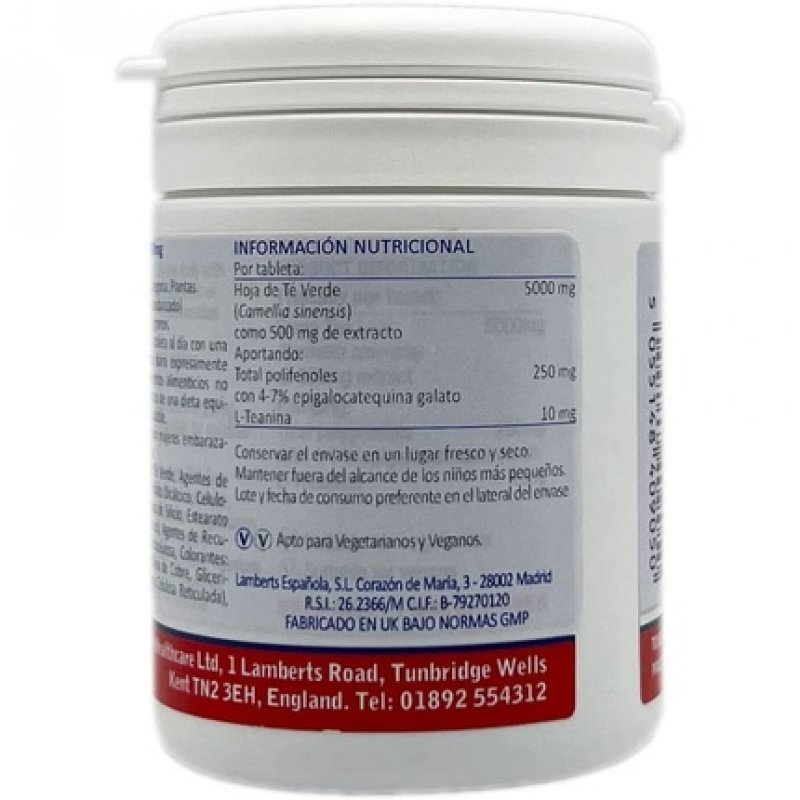 Lamberts Green Tea 5000mg 60 Catechins