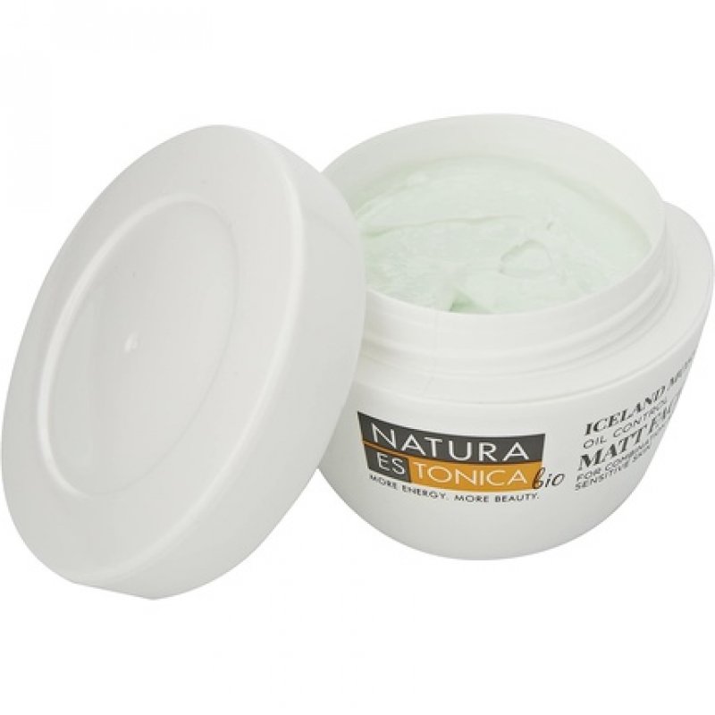 Natura Estonica Bio Face Cream Combination & Sensitive Skin Iceland Moss Oil Control 50ml